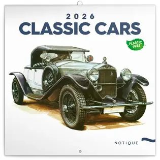 Jen Po Omezenou Doba Poznámkový kalendář Classic Cars – Václav Zapadlík, 2026